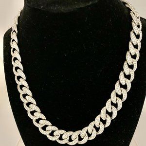 18" Silver Filled Cuban Link